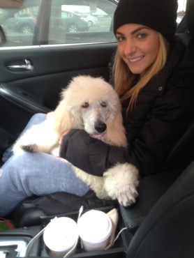 Roxanne with Alyssa in Ct.