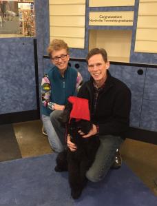 Onyx and family at graduation. Congratulations